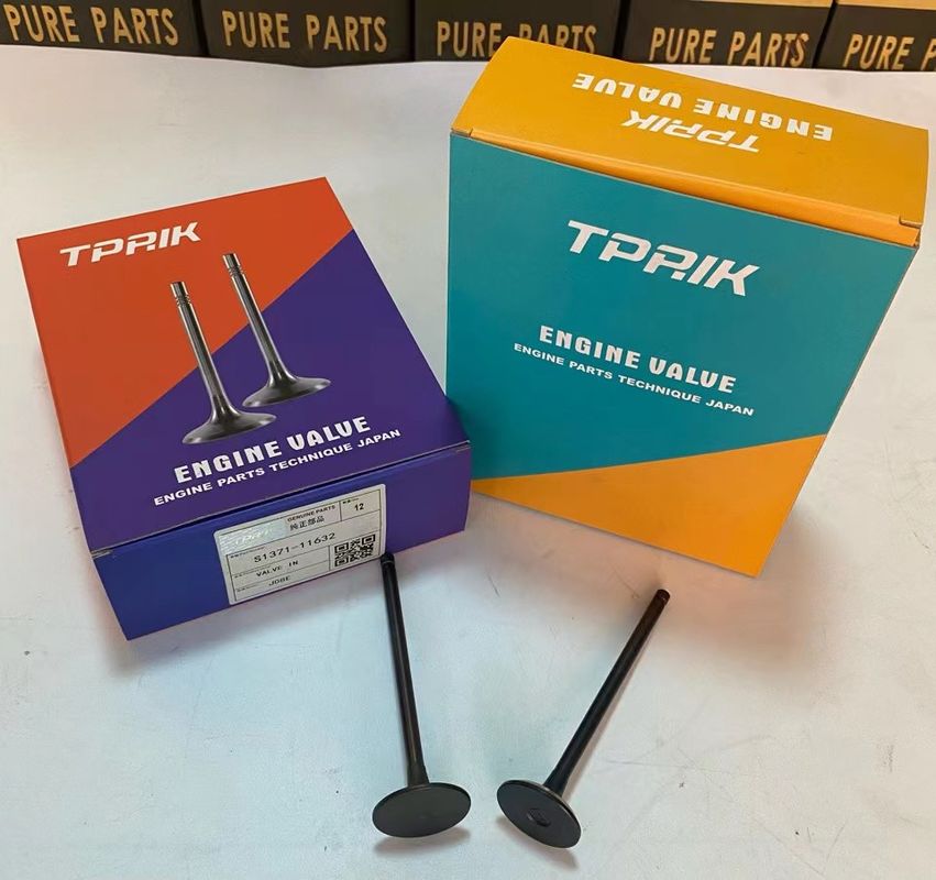 Excavator SK300 8 Diesel Motor Parts J08E Engine Valve IN EX S137111632